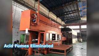 Герметичная камера и скруббер с кислотным дымом