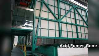 Система удаления кислотных дымов 900 Па 10 с