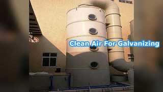 Вытяжка кислотных паров для линий цинкования