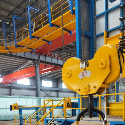 Линия горячего оцинкования для черчения металлической проволоки 0-15 м/мин Скорость покрытия